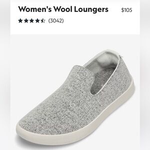 Allbirds gray slip on sneakers size 9, great condition